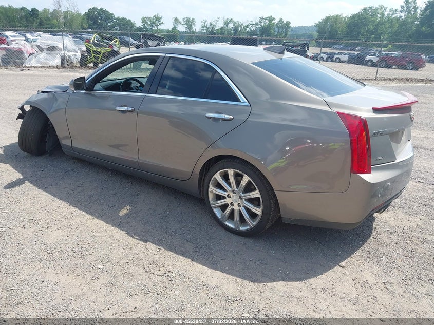 Vin: 1g6ah5rx5h0117498, lot: 46036757, cadillac ats luxury 20173