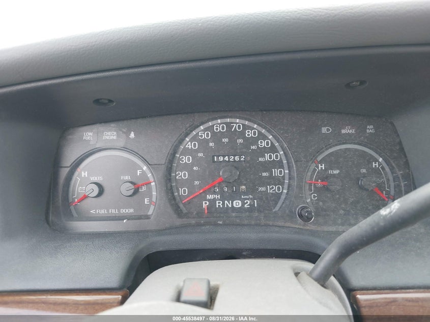 FORD CROWN VICTORIA 2003 VIN 2FAFP74W23X223844