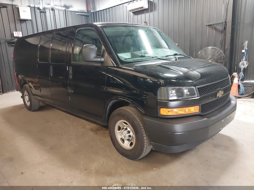 Vin: 1gazgnfp4l1272417, lot: 46036768, chevrolet express passenger rwd 3500 extended wheelbase ls 2020 img_1