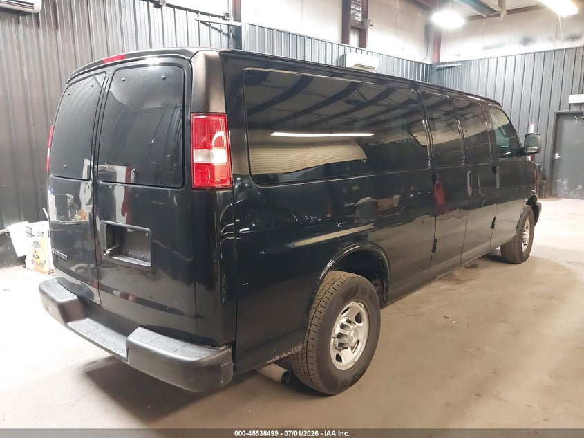 Vin: 1gazgnfp4l1272417, lot: 46036768, chevrolet express passenger rwd 3500 extended wheelbase ls 20204