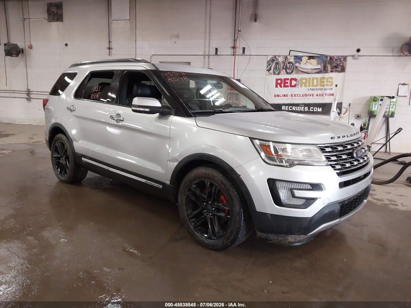 2016 FORD EXPLORER auction photo 3
