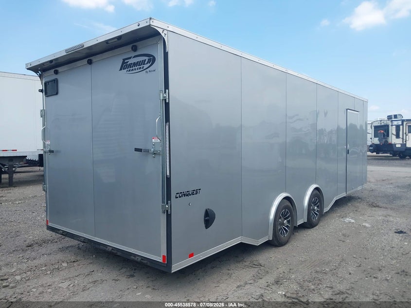 2025 FORMULA TRAILERS ENCLOSED TRAILER auction photo 4