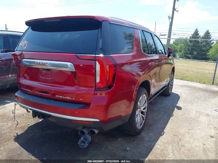 Vin: 1gks2dkl8mr284646, lot: 46036856, gmc yukon 4wd denali 20214