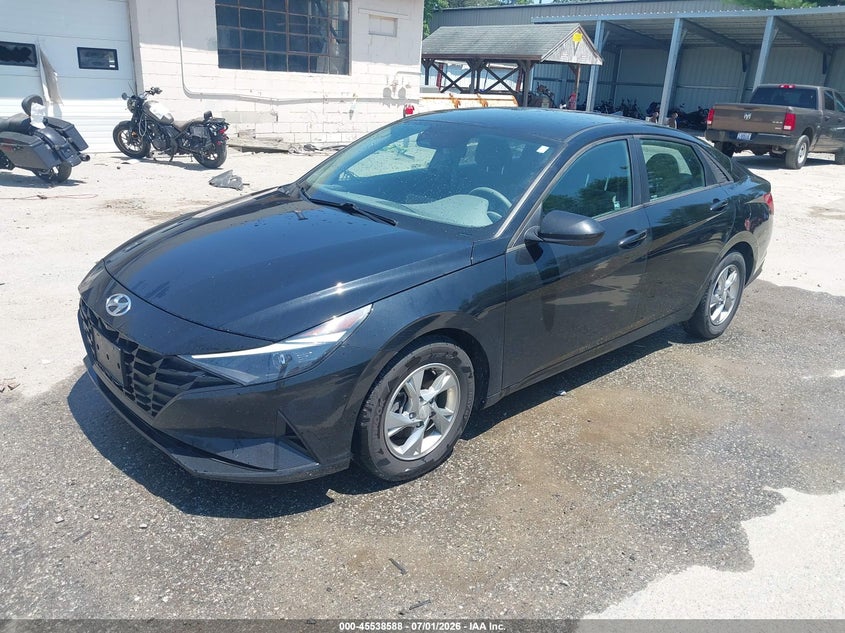 2021 Hyundai Elantra Se 5NPLL4AG8MH049799 photo 1