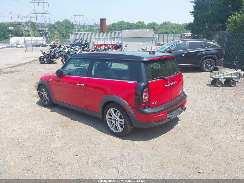 2012 MINI COOPER CLUBMAN auction photo 3