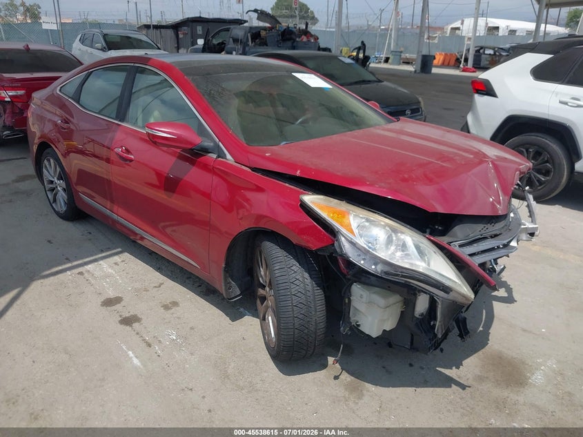 2012 HYUNDAI AZERA auction photo 1