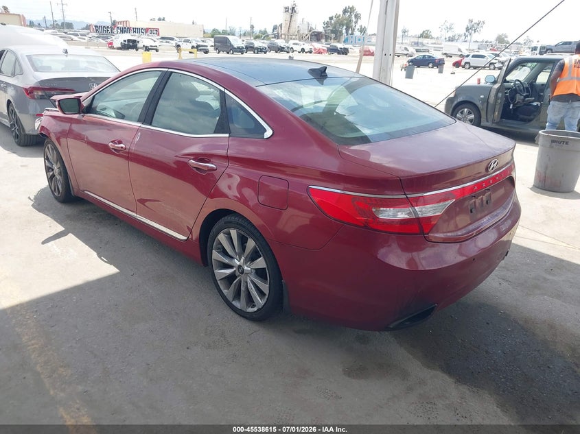 2012 HYUNDAI AZERA auction photo 3