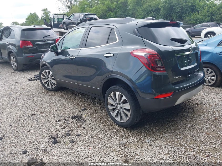 Vin: kl4cjbsb0hb004287, lot: 46036895, buick encore preferred ii 20173