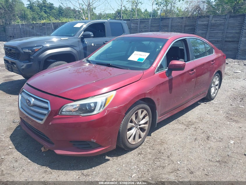Vin: 4s3bnac60f3021776, lot: 46036901, subaru legacy 2.5i premium 20152