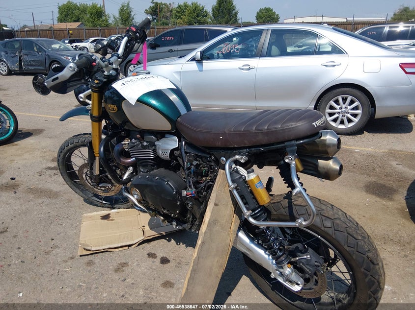 2022 TRIUMPH MOTORCYCLE SCRAMBLER auction photo 3