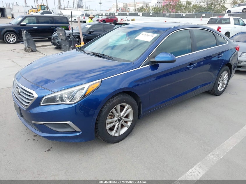 2016 Hyundai Sonata Se 5NPE24AF2GH360314 photo 1