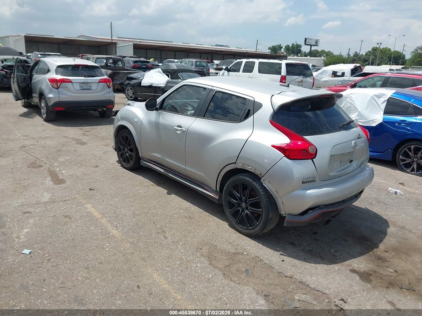 Vin: jn8af5mr3et360754, lot: 46036939, nissan juke nismo 20143