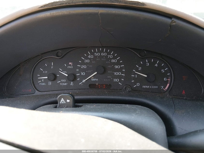 2002 Chevrolet Cavalier VIN: 1G1JC124527212459 Lot: 45538709