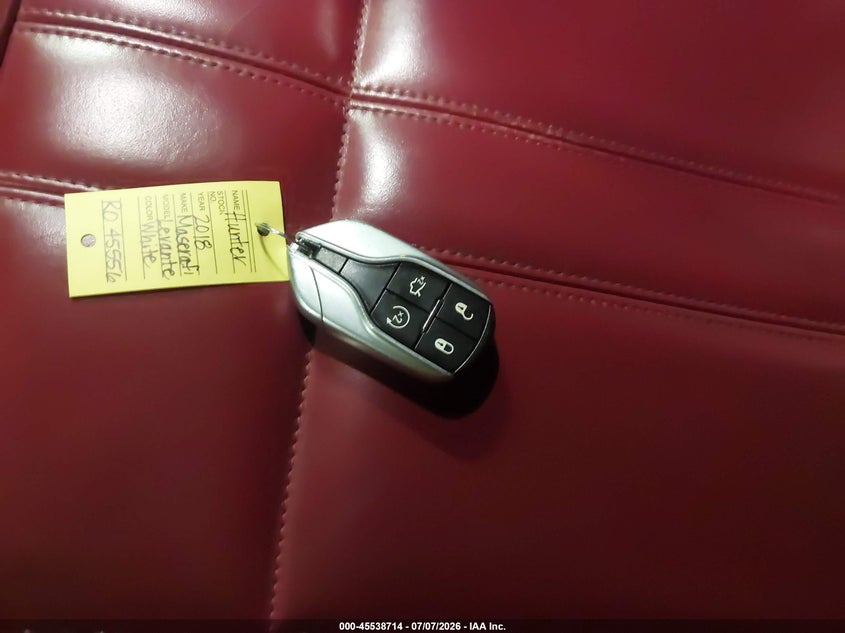 2018 Maserati Levante Gransport VIN: ZN661XUS9JX259587 Lot: 45538714