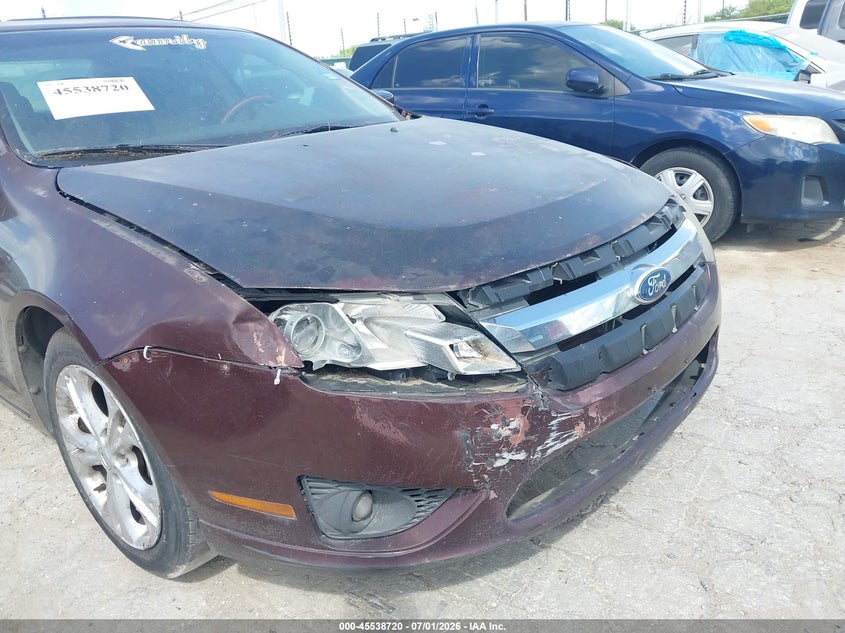 2012 FORD FUSION auction photo 6