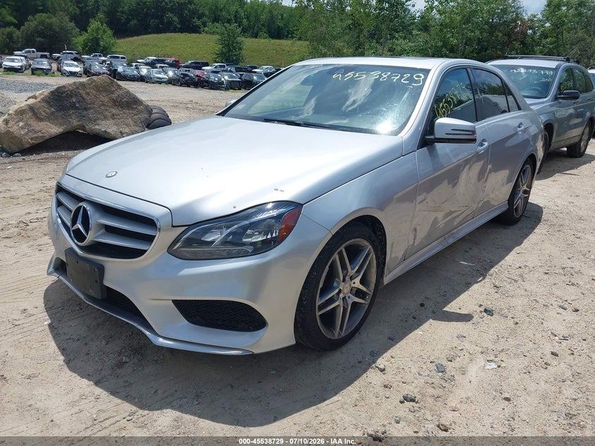 2015 Mercedes-Benz E 350 4Matic, Left Side, IAAI, VIN WDDHF8JB9FB165421 — photo 2