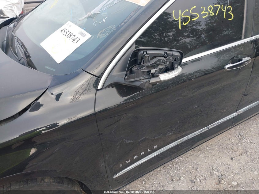CHEVROLET IMPALA 2015 VIN 2G1165S32F9111440