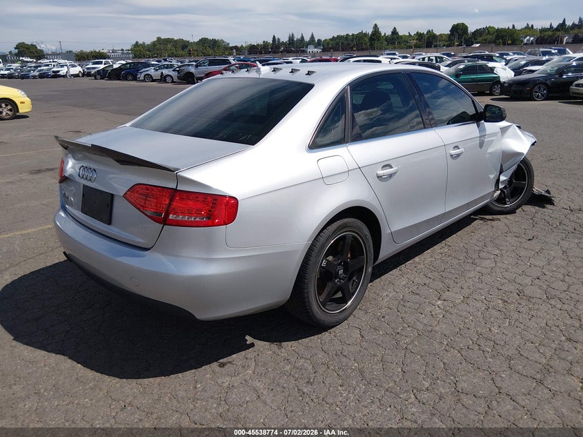 Vin: waubfafl6cn000376, lot: 46037043, audi a4 2.0t premium 20124