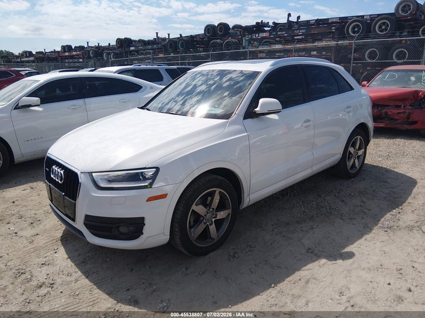 Vin: wa1gfcfs1fr012485, lot: 46037076, audi q3 2.0t premium plus 20152