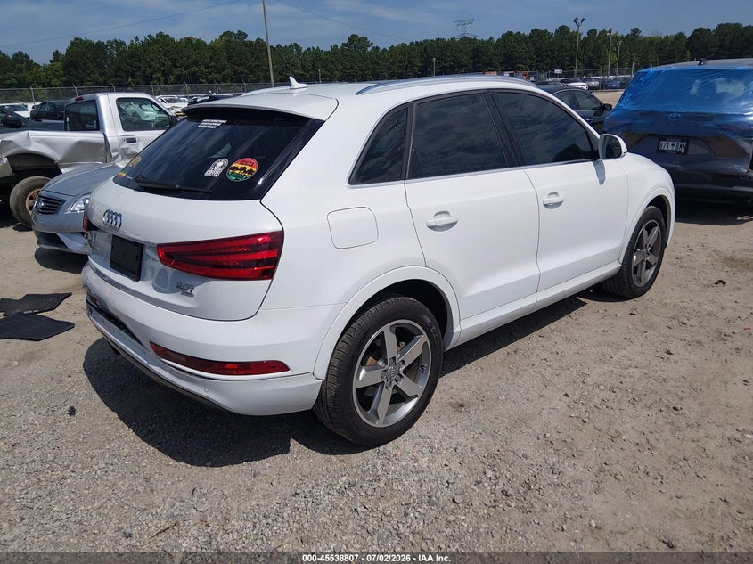 Vin: wa1gfcfs1fr012485, lot: 46037076, audi q3 2.0t premium plus 20154