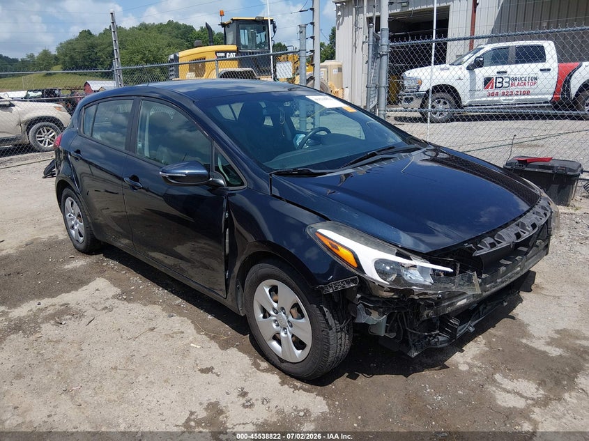 Vin: knafk5a83h5684429, lot: 46037091, kia forte lx 20171