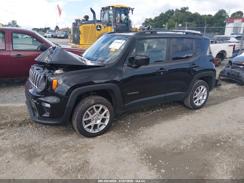 2019 Jeep Renegade, Front End, IAAI, VIN ZACNJBBB2KPK74968 — photo 2