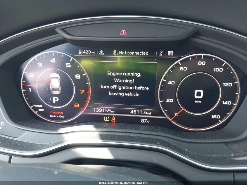 2018 AUDI Q5 SPORT UTILITY VEHICLE 2.0L I-4 DI, DOHC, VVT, TURBO, 252HP