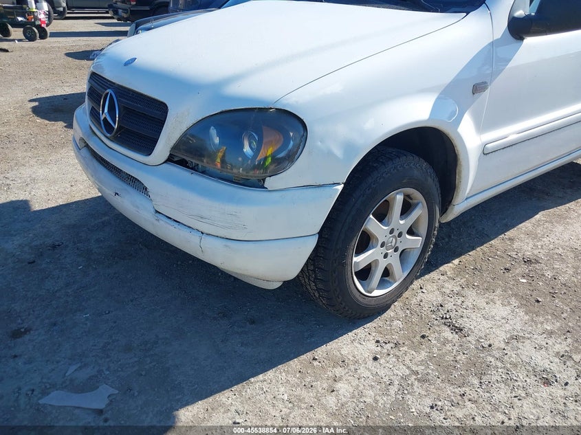 1999 Mercedes-Benz Ml 430 VIN: 4JGAB72E3XA076182 Lot: 45538854