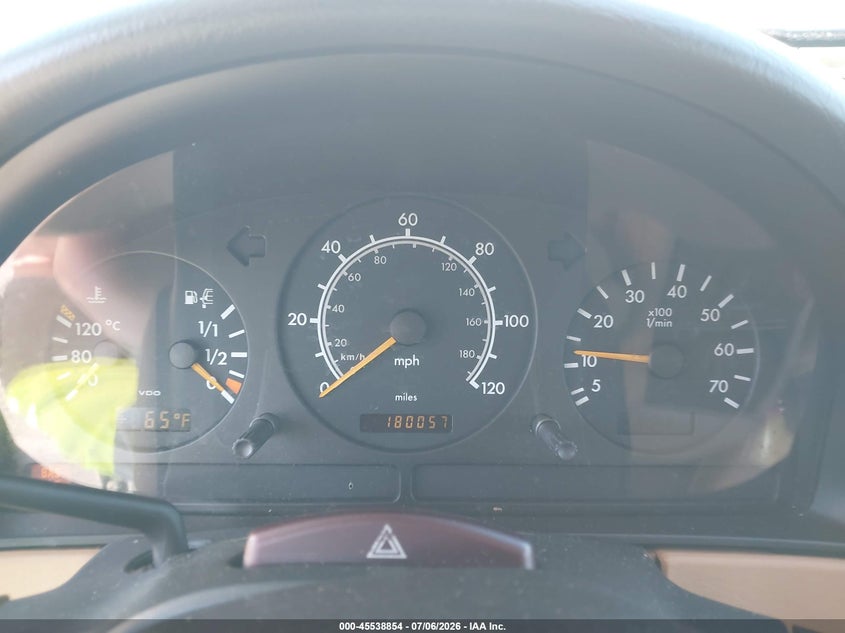 1999 Mercedes-Benz Ml 430 VIN: 4JGAB72E3XA076182 Lot: 45538854