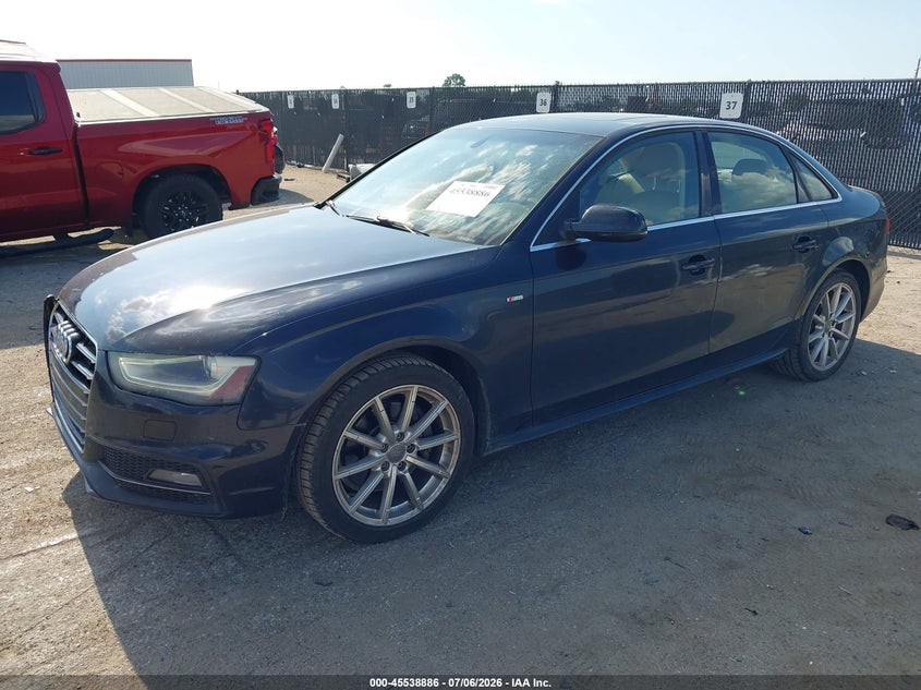 Vin: waubfafl4fn036295, lot: 46037155, audi a4 2.0t premium 20152
