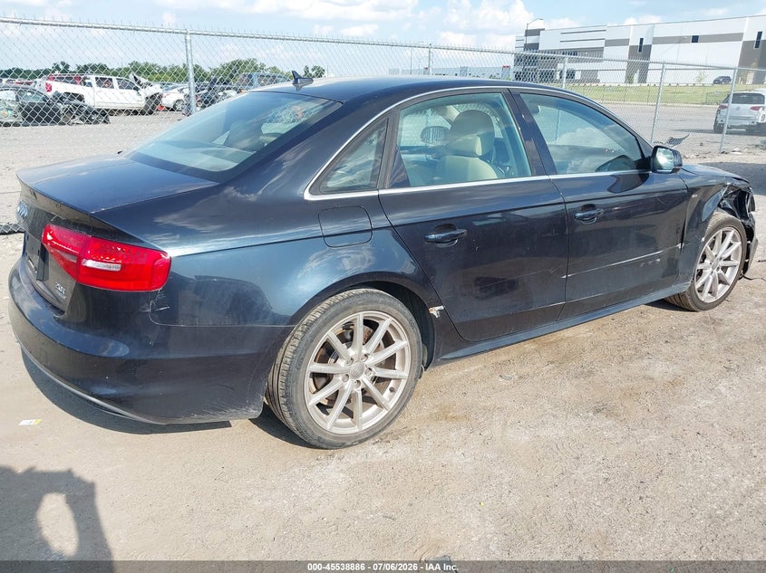 Vin: waubfafl4fn036295, lot: 46037155, audi a4 2.0t premium 20154