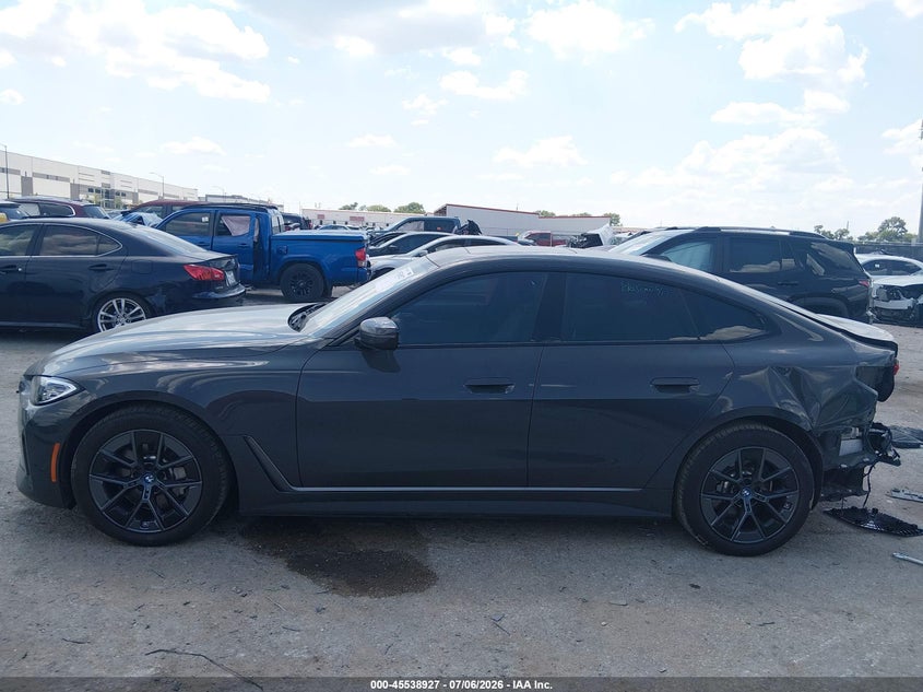2023 BMW I4 Edrive40 VIN: WBY73AW05PFP44766 Lot: 45538927