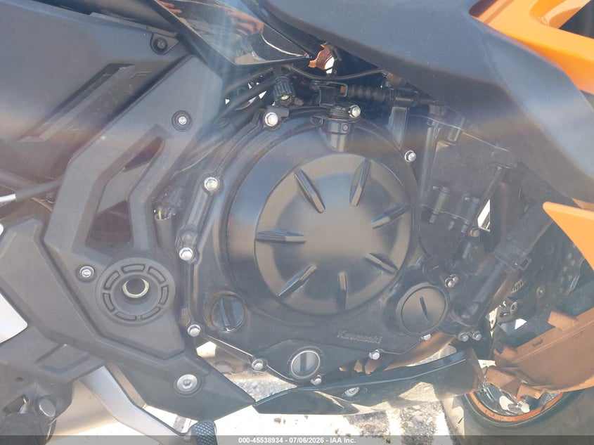 2025 Kawasaki Ex650 P VIN: ML5EXEP15SDAG5217 Lot: 45538934