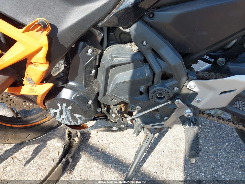 2025 Kawasaki Ex650 P VIN: ML5EXEP15SDAG5217 Lot: 45538934