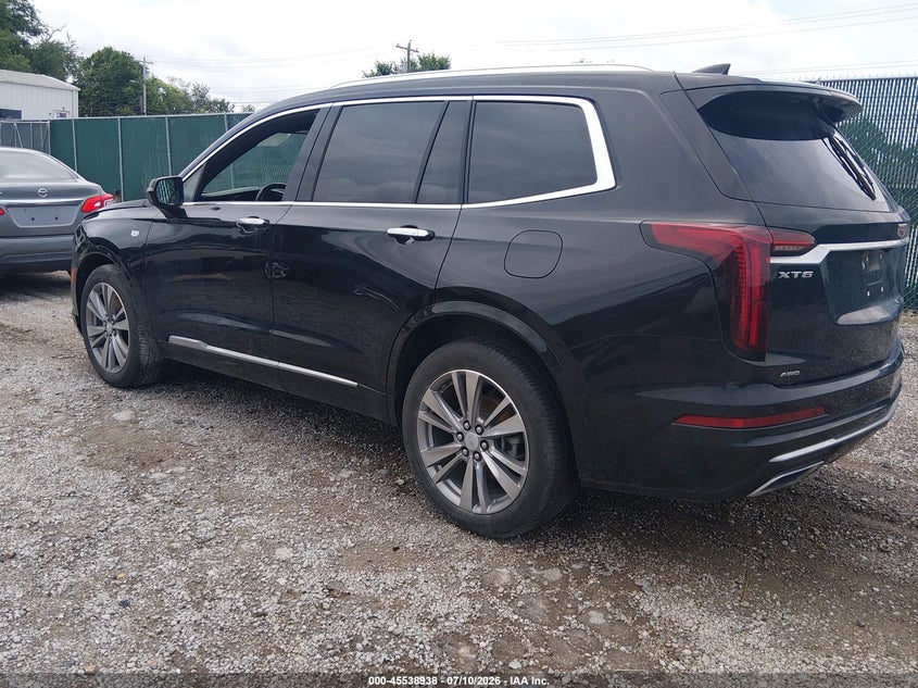 Vin: 1gykpdrs1pz188768, lot: 46037207, cadillac xt6 awd premium luxury 20233