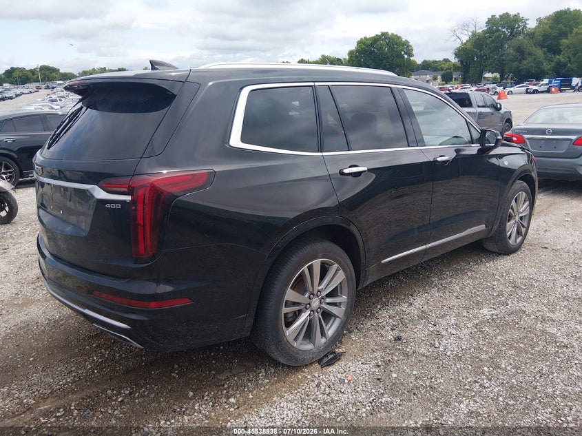 Vin: 1gykpdrs1pz188768, lot: 46037207, cadillac xt6 awd premium luxury 20234