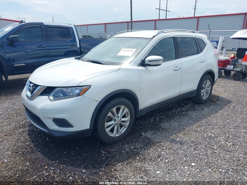 2016 Nissan Rogue, Flood, IAAI, VIN 5N1AT2MT0GC913499 — photo 2