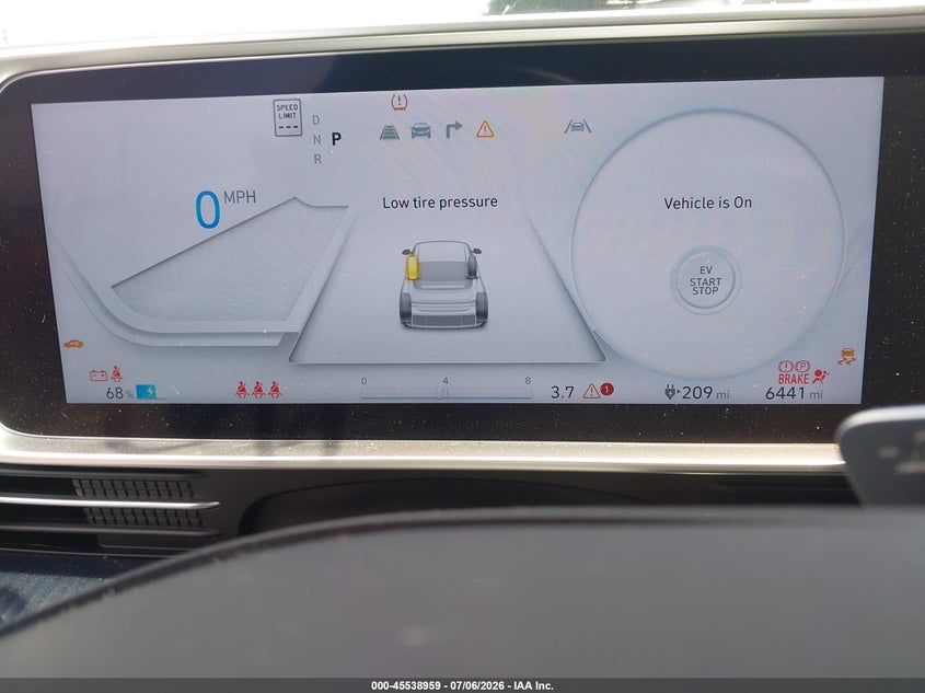 2025 Hyundai Ioniq 6 Limited VIN: KMHM54AA7SA103720 Lot: 45538959
