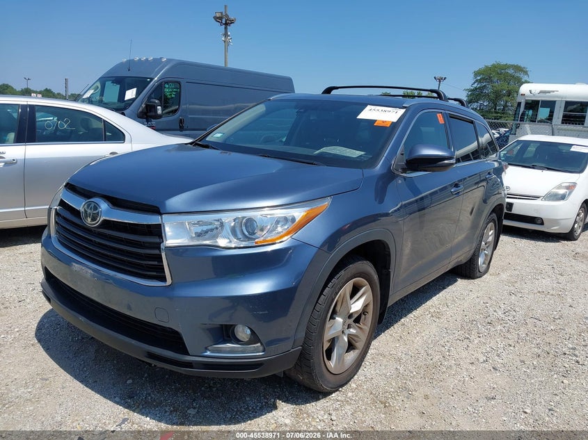 5TDDKRFH6ES007357 2014 Toyota Highlander Limited Platinum V6 photo 1