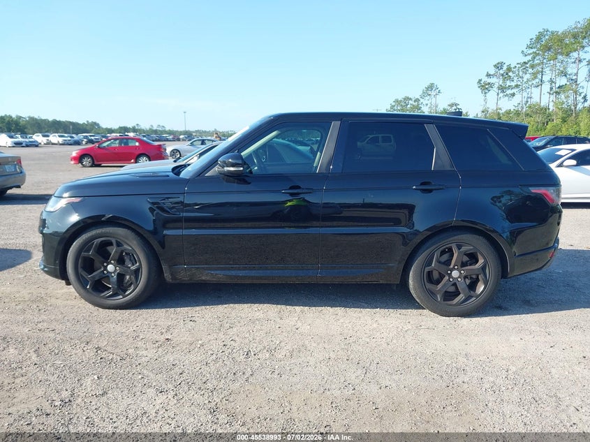 2020 Land Rover Range Rover Sport Hse Mhev VIN: SALWR2SU5LA899263 Lot: 45538993