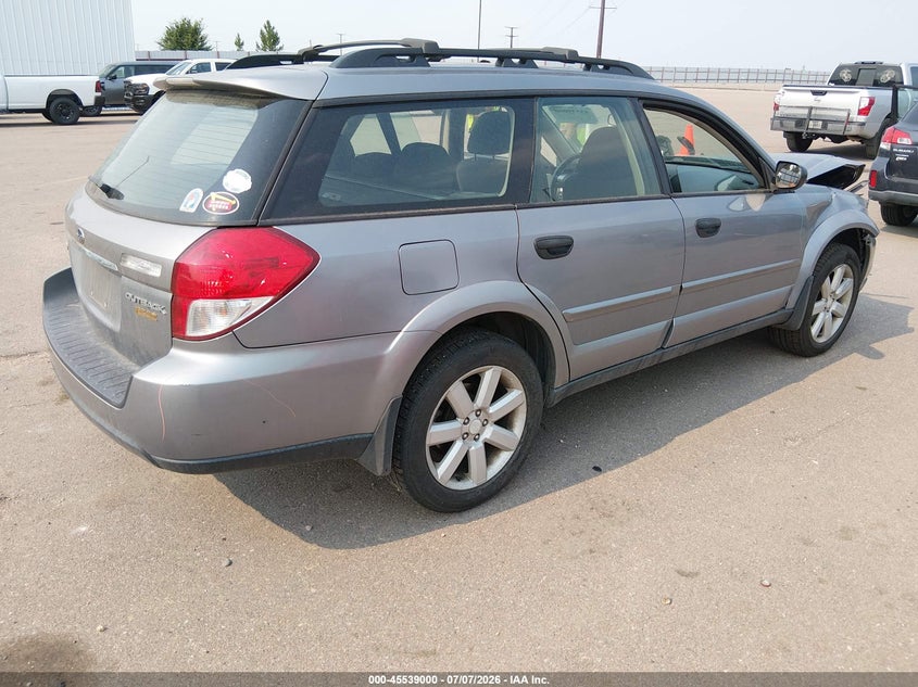 2009 SUBARU OUTBACK auction photo 4