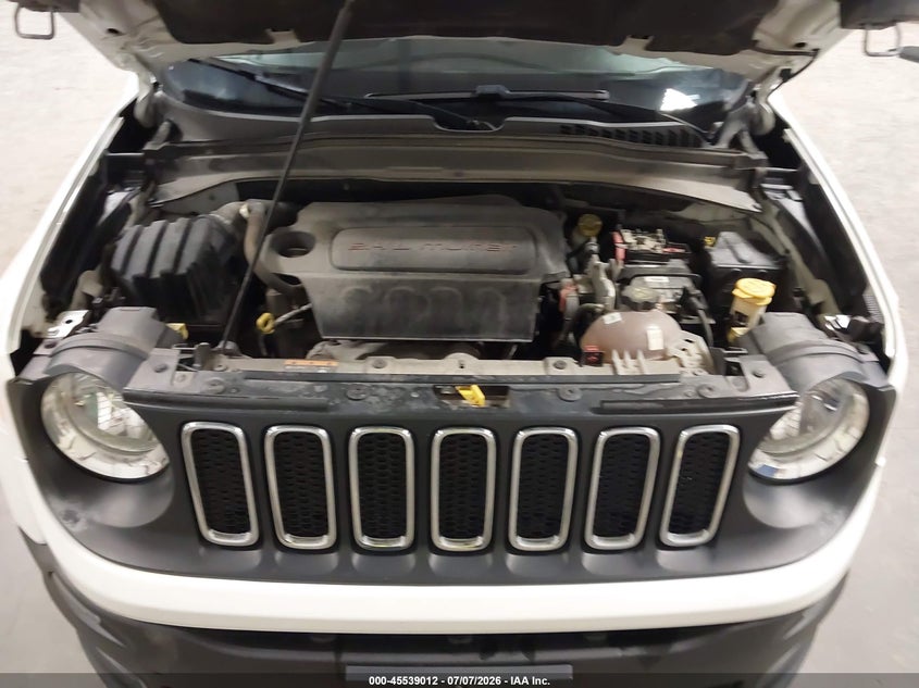 2017 Jeep Renegade Latitude 4X4 VIN: ZACCJBBB2HPG13604 Lot: 45539012