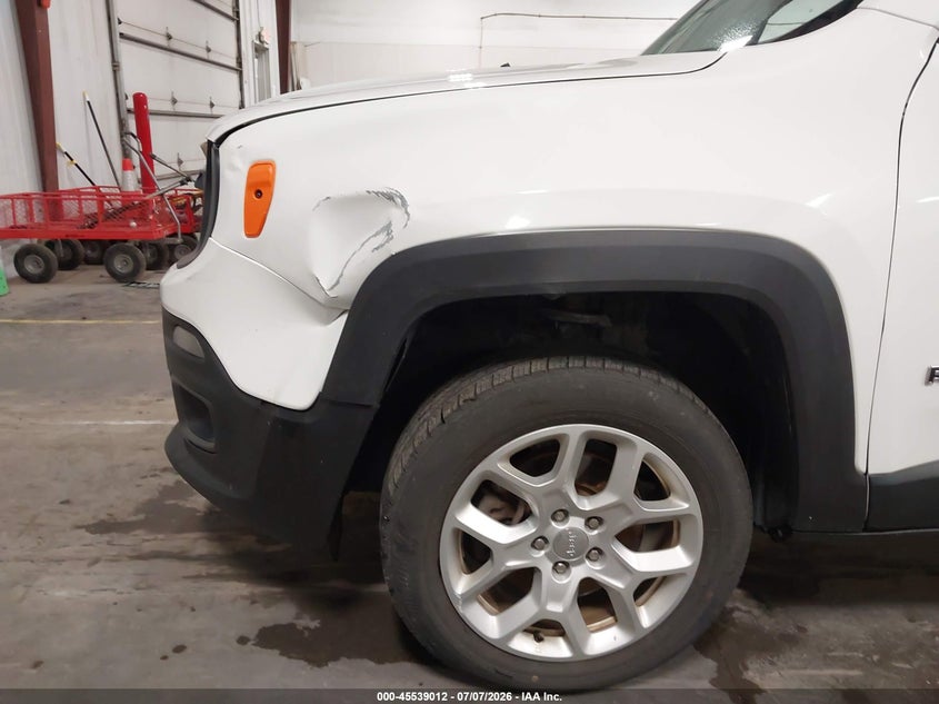 2017 Jeep Renegade Latitude 4X4 VIN: ZACCJBBB2HPG13604 Lot: 45539012