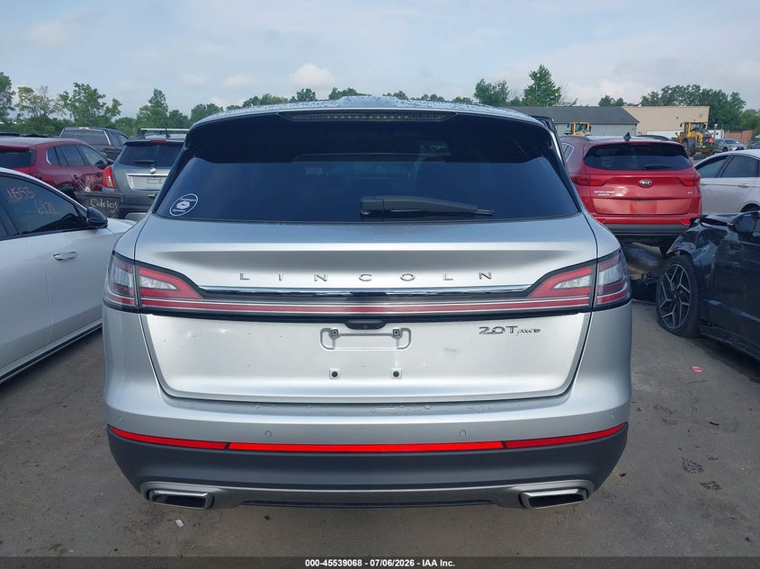 2019 Lincoln Nautilus Reserve VIN: 2LMPJ8L98KBL67606 Lot: 45539068