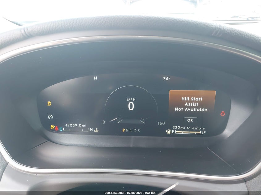 2019 Lincoln Nautilus Reserve VIN: 2LMPJ8L98KBL67606 Lot: 45539068
