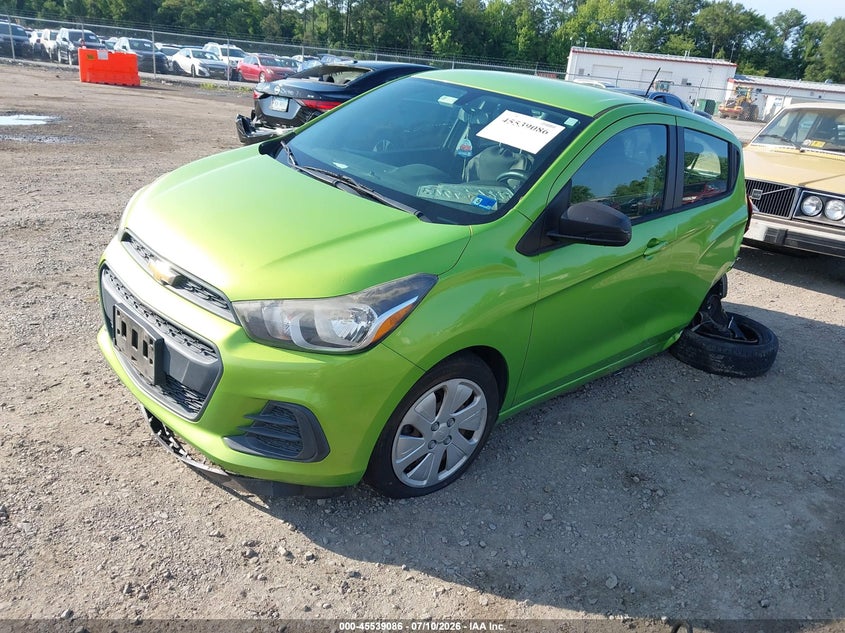 Vin: kl8cb6sa6gc560929, lot: 46037355, chevrolet spark ls cvt 20162