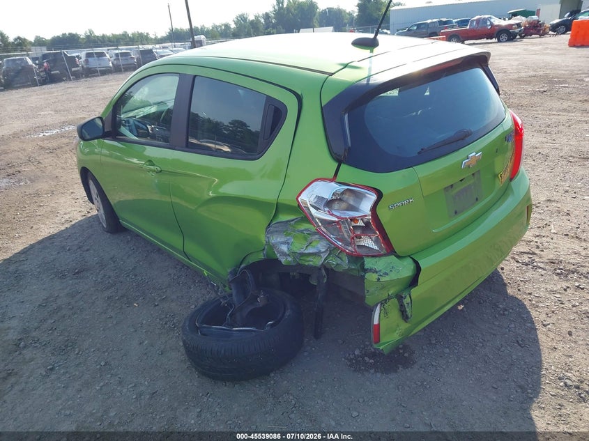 Vin: kl8cb6sa6gc560929, lot: 46037355, chevrolet spark ls cvt 20163