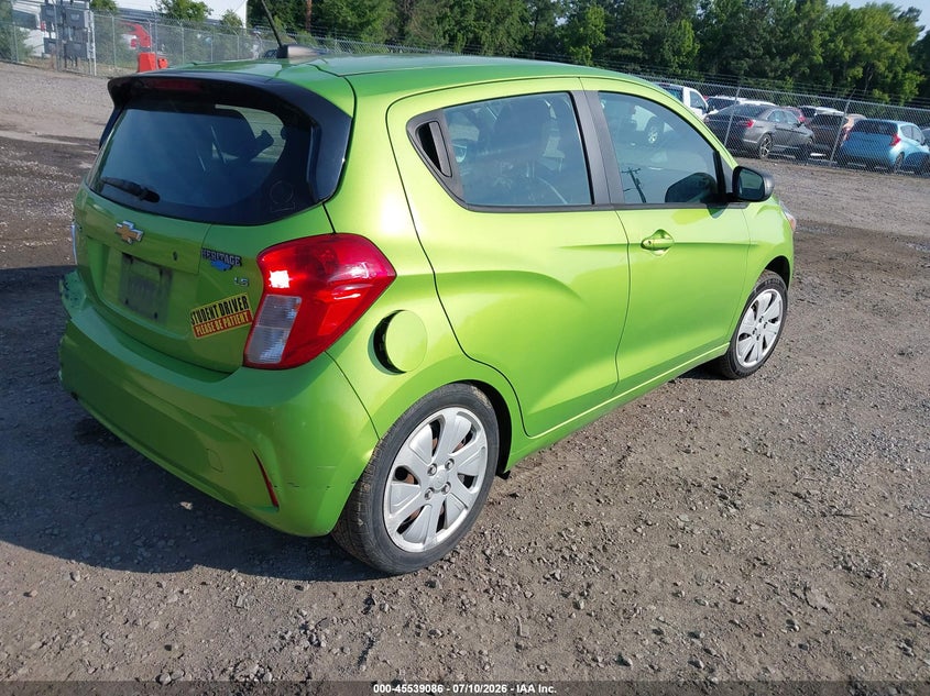 Vin: kl8cb6sa6gc560929, lot: 46037355, chevrolet spark ls cvt 20164
