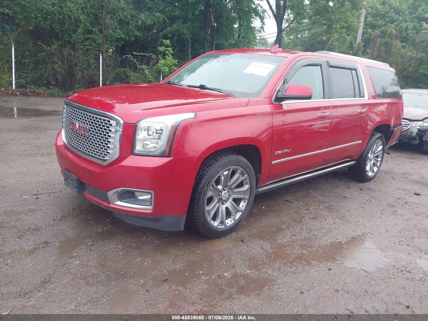 Vin: 1gks2jkj9fr546562, lot: 46037357, gmc yukon xl 1500 denali 20152