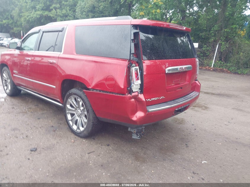 Vin: 1gks2jkj9fr546562, lot: 46037357, gmc yukon xl 1500 denali 20153